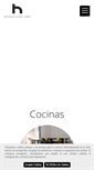 Mobile Screenshot of hernandococinas.com