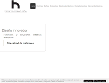 Tablet Screenshot of hernandococinas.com